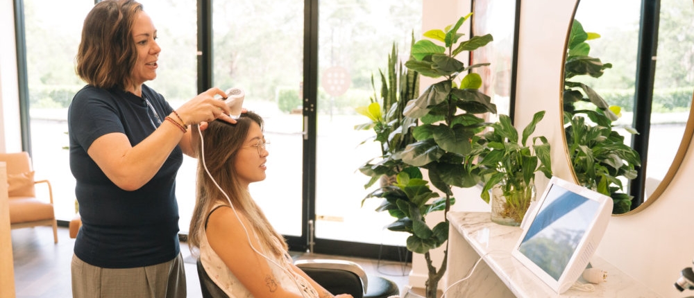 How long does hair loss last after having a baby